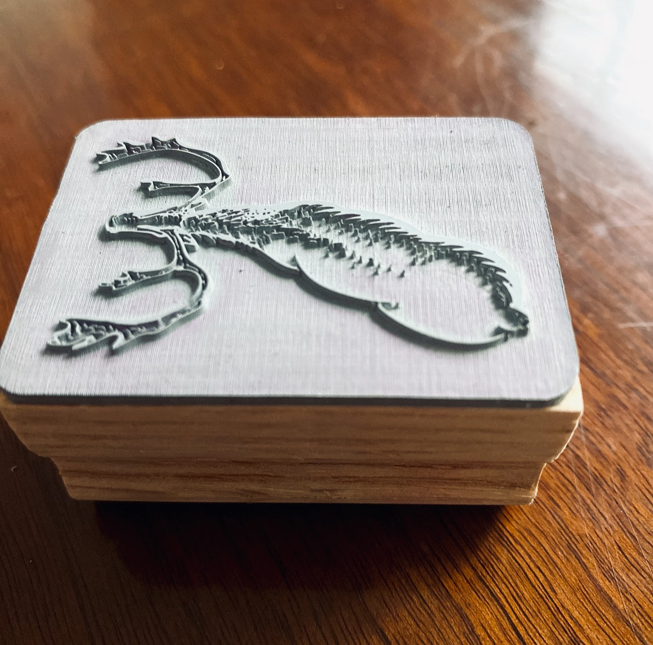 "Qalipu" Rubber Stamp