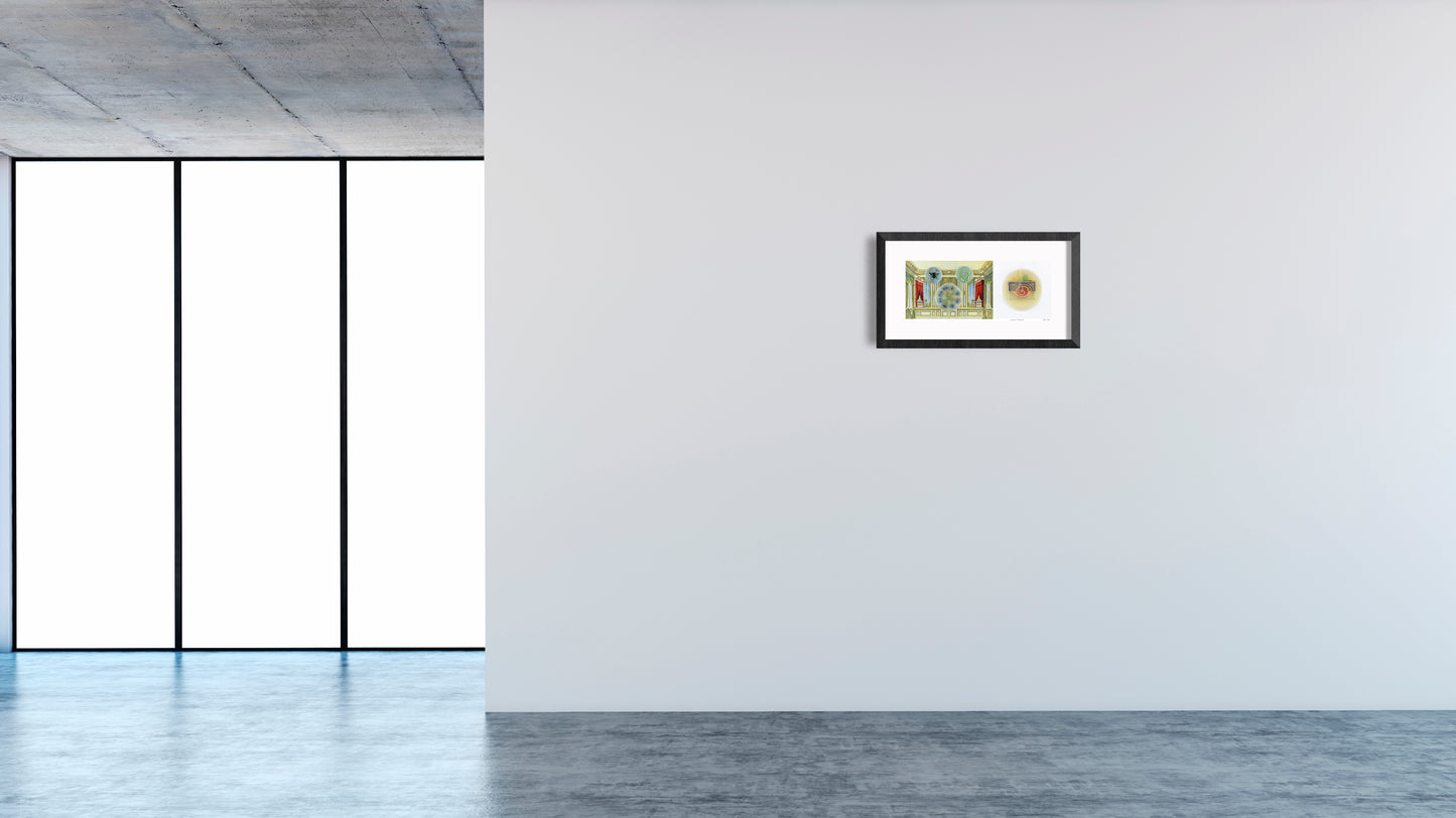 Baroque Biology Paper Theatre Diptych Set 1