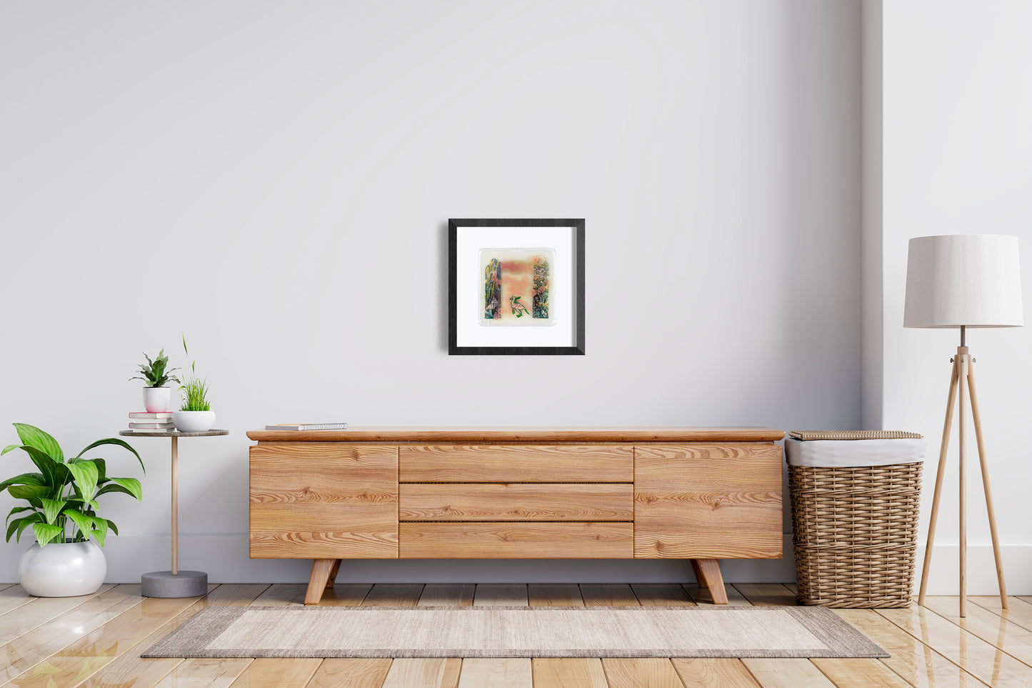 Baroque Biology Petri:  Pink Forrest Fog