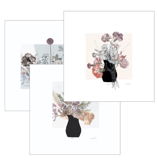 Bouquet Triptych
