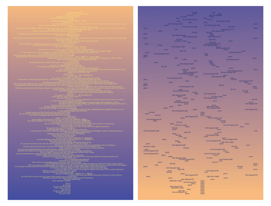 Pas de deux (Diptych)