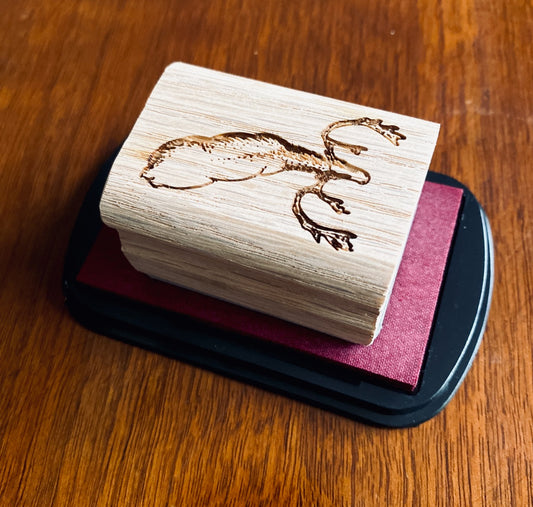 "Qalipu" Rubber Stamp