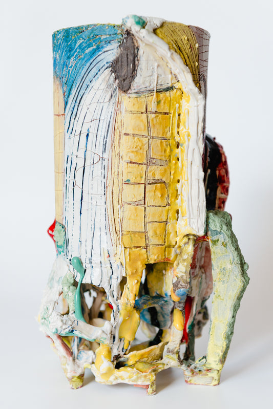 Eyes poured out their meaning. Tears flowed upwards.