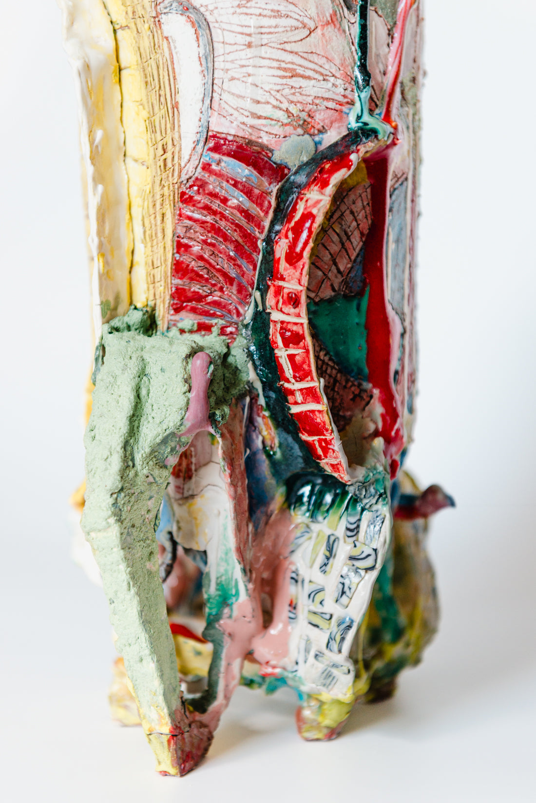 Eyes poured out their meaning. Tears flowed upwards.