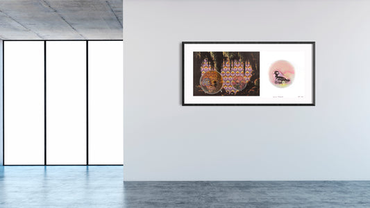 Baroque Biology Paper Theatre Diptych Set 4